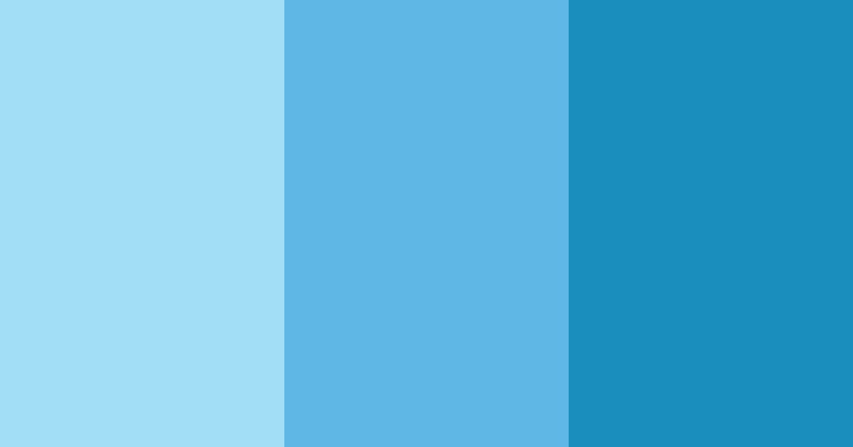 Download ocean blue color palette PNG image (landscape)