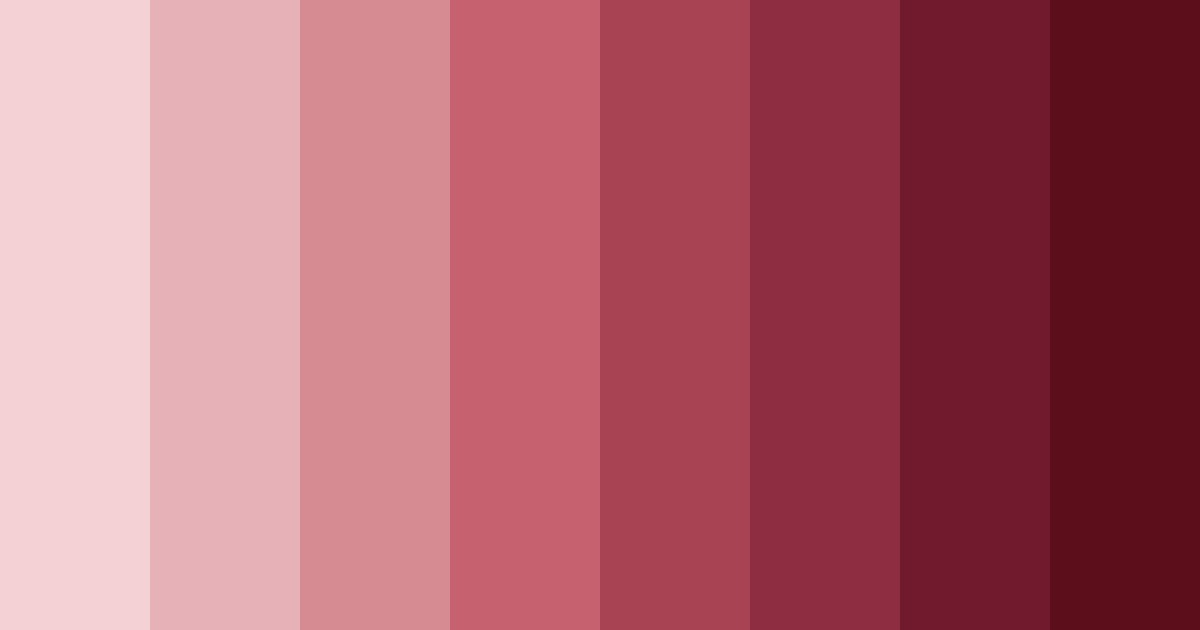 Download burgundy blush color palette PNG image (landscape)