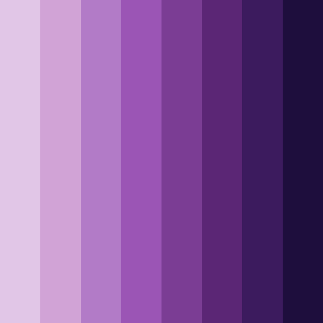 Download mystic amethyst dream color palette PNG image (square)