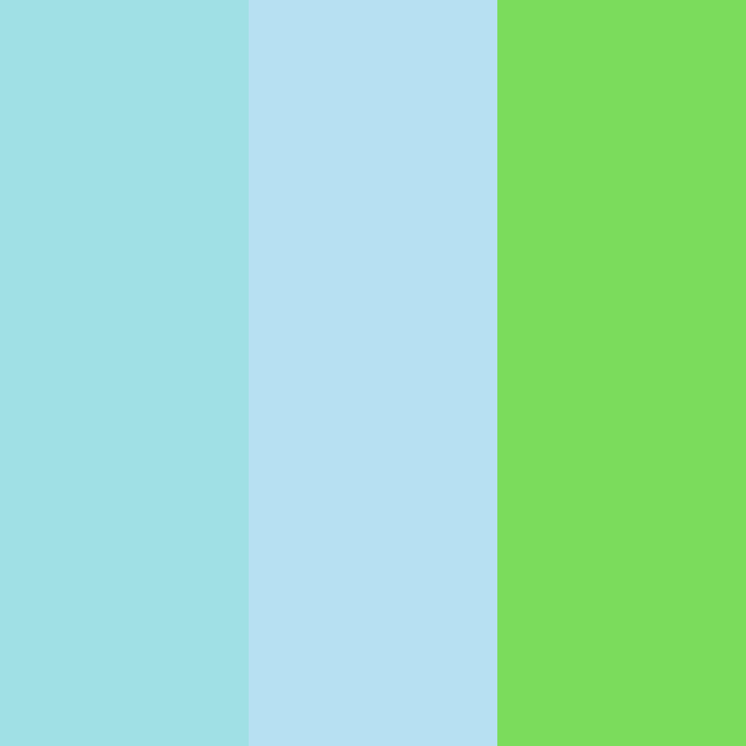 Download minty breeze color palette PNG image (square)