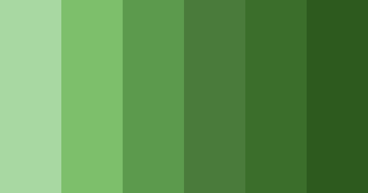 Download emerald canopy color palette PNG image (landscape)