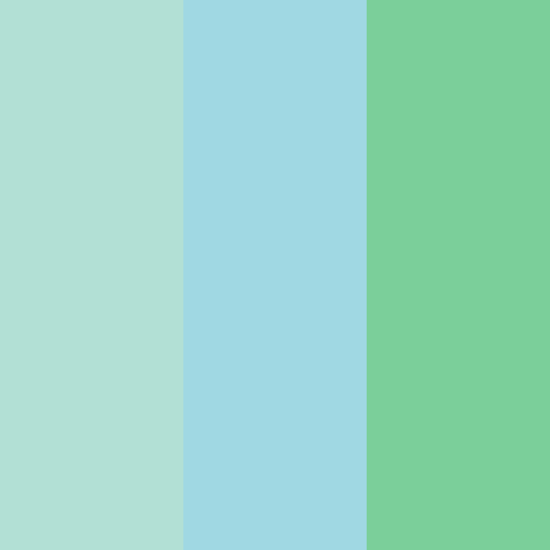 Download light turquoise color palette PNG image (square)