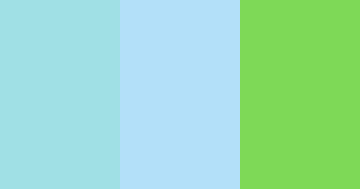 Download tropical breeze color palette PNG image (landscape)