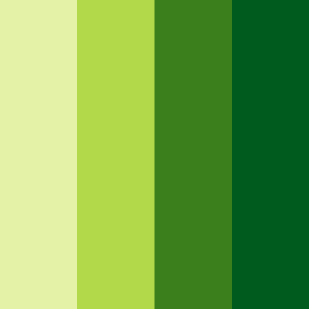 Download green brasil color palette PNG image (square)