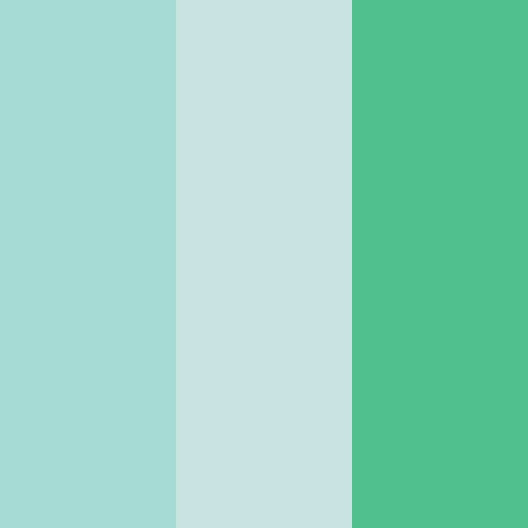 Download light turquoise color palette PNG image (square)