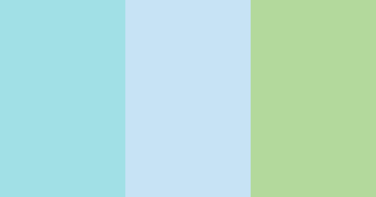 Download tropical breeze color palette PNG image (landscape)