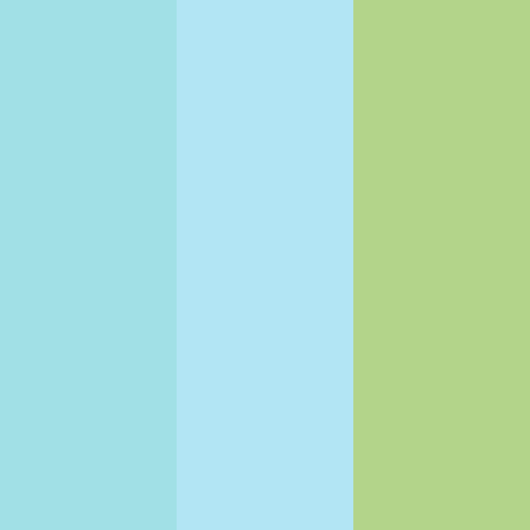 Download turquoise breeze color palette PNG image (square)