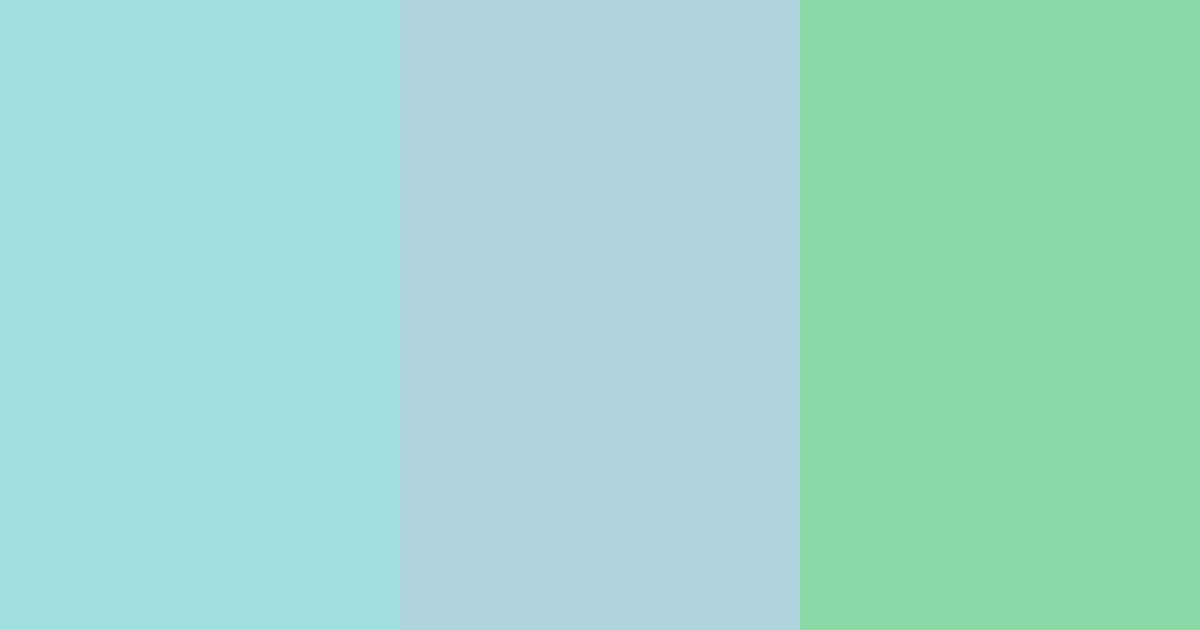 Download tropical breeze color palette PNG image (landscape)
