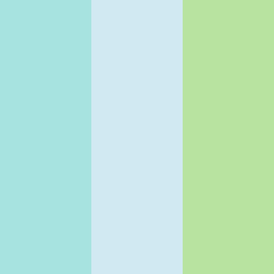 Download minty serenity color palette PNG image (square)
