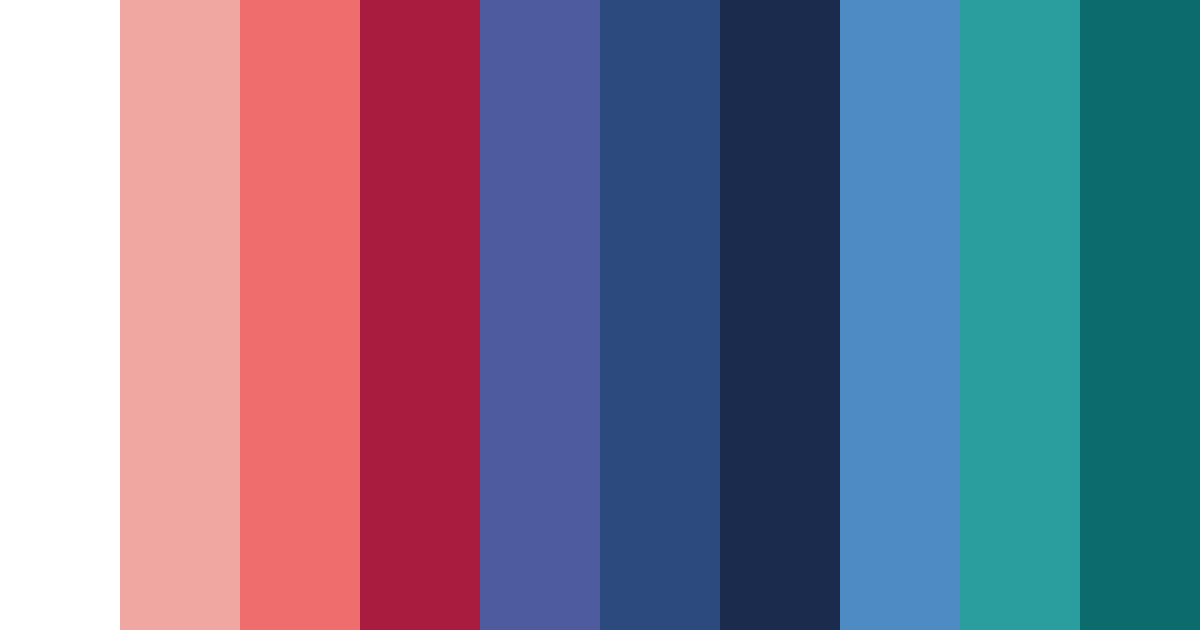 Download oceanic crimson tide color palette PNG image (landscape)