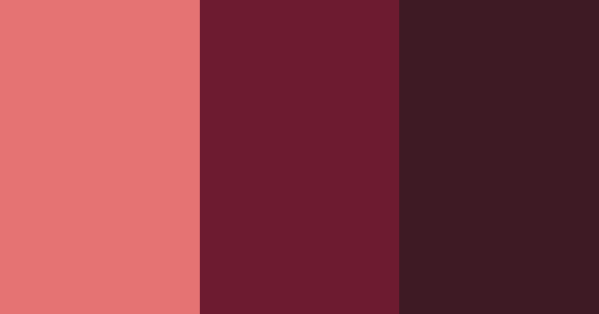 Download crimson elegance color palette PNG image (landscape)