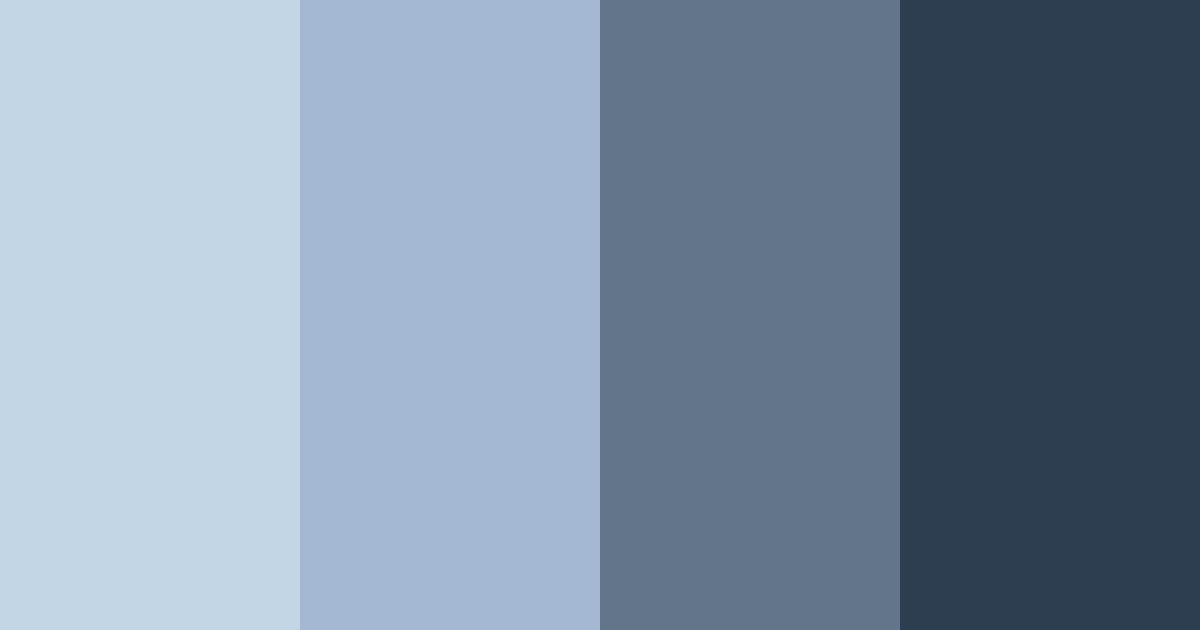Download oceanic reverie color palette PNG image (landscape)