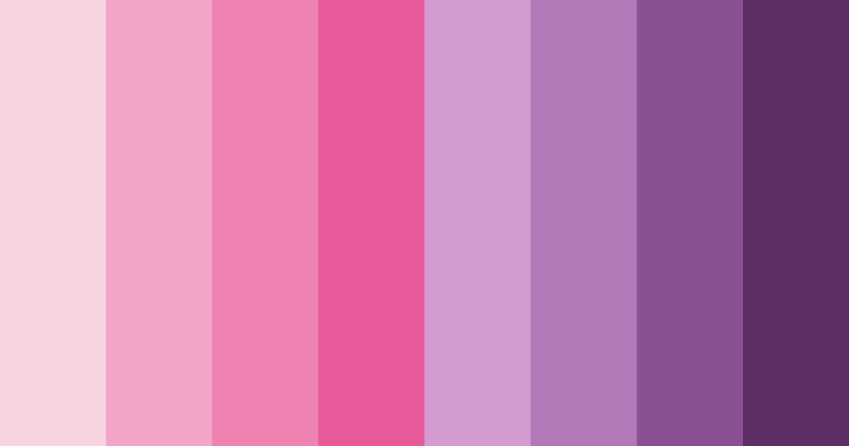 Download pastel pink purple color palette PNG image (landscape)