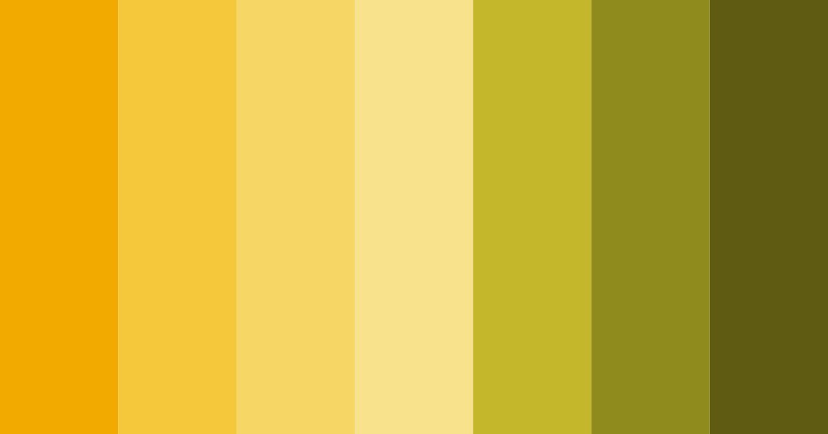 Download golden glow color palette PNG image (landscape)