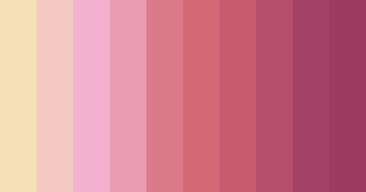 Download pink tan color palette PNG image (landscape)