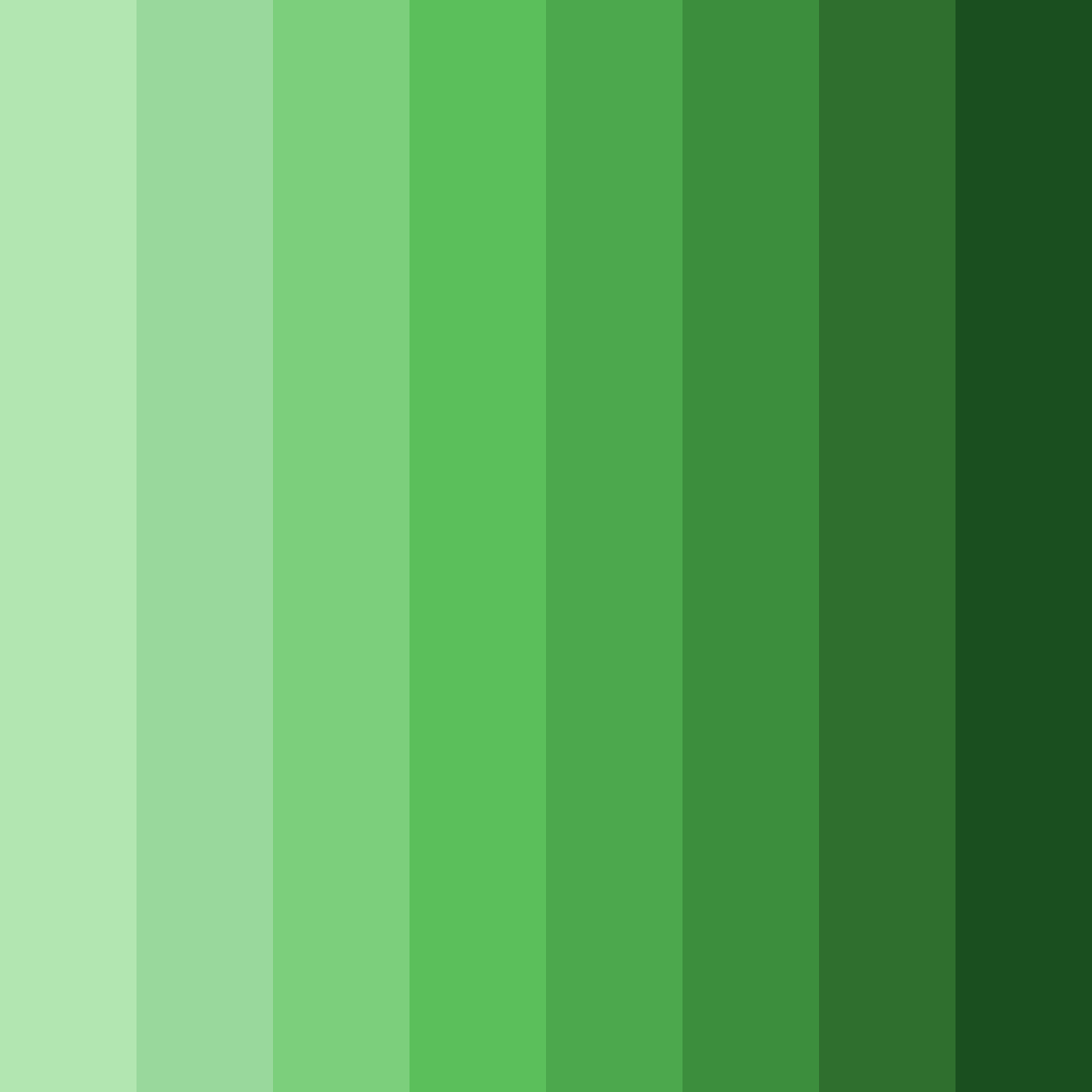 Download emerald enchantment color palette PNG image (square)