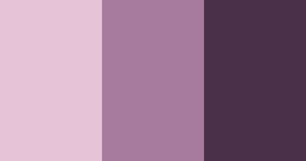 Download mystic blooms color palette PNG image (landscape)