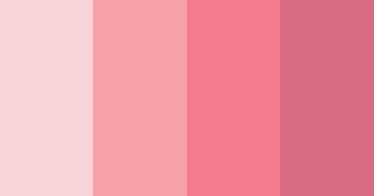 Download rosy reverie color palette PNG image (landscape)