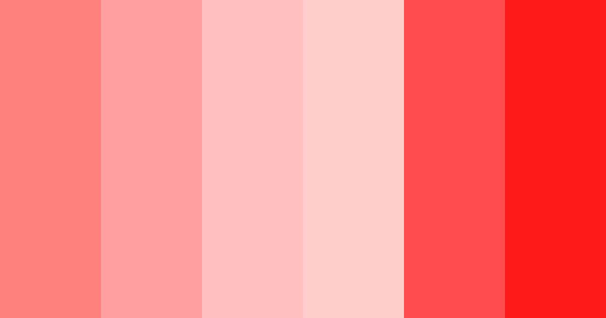 Download coral pink dreams color palette PNG image (landscape)