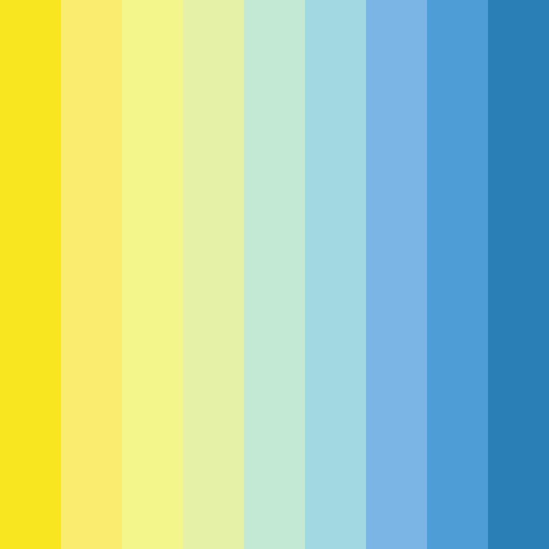 Download sunny serenity color palette PNG image (square)