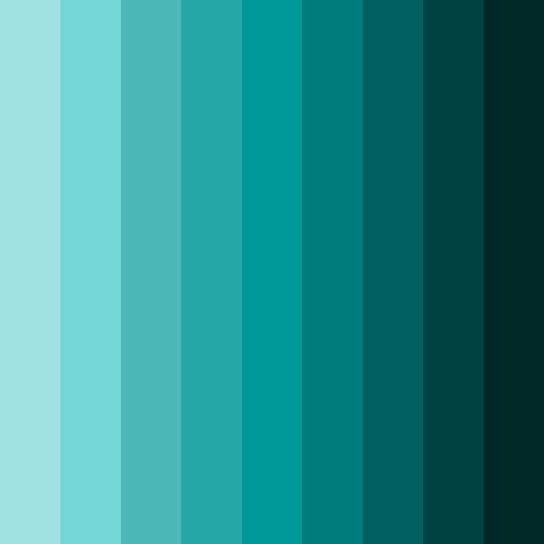 Download light turquoise color palette PNG image (square)
