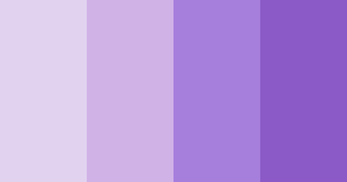 Download lavender dreamscape color palette PNG image (landscape)