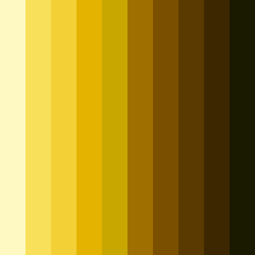 Download golden canopy color palette PNG image (square)