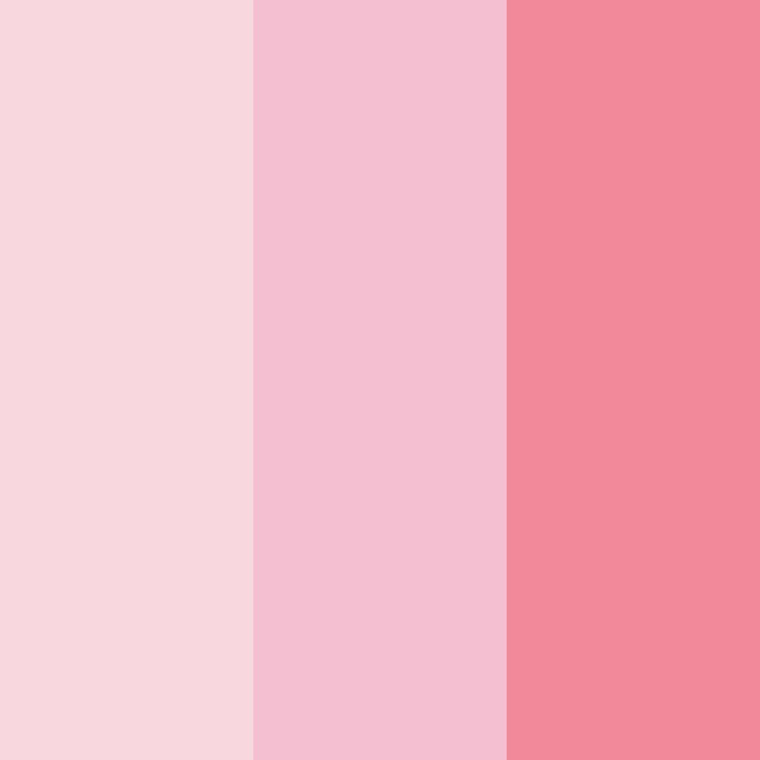 Download whimsical blossom color palette PNG image (square)