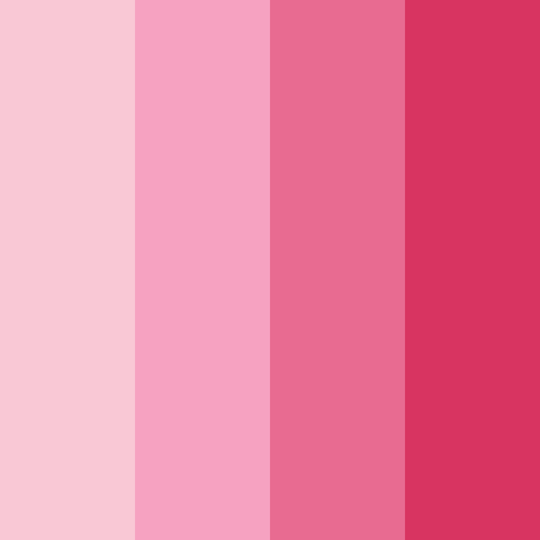 Download pink revolution color palette PNG image (square)