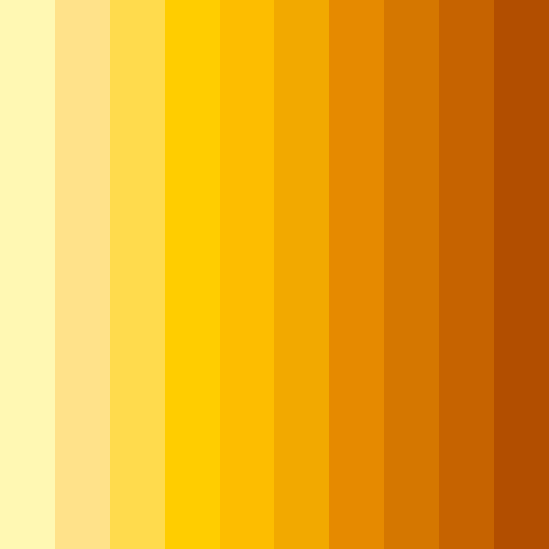 Download sunlit harmony color palette PNG image (square)
