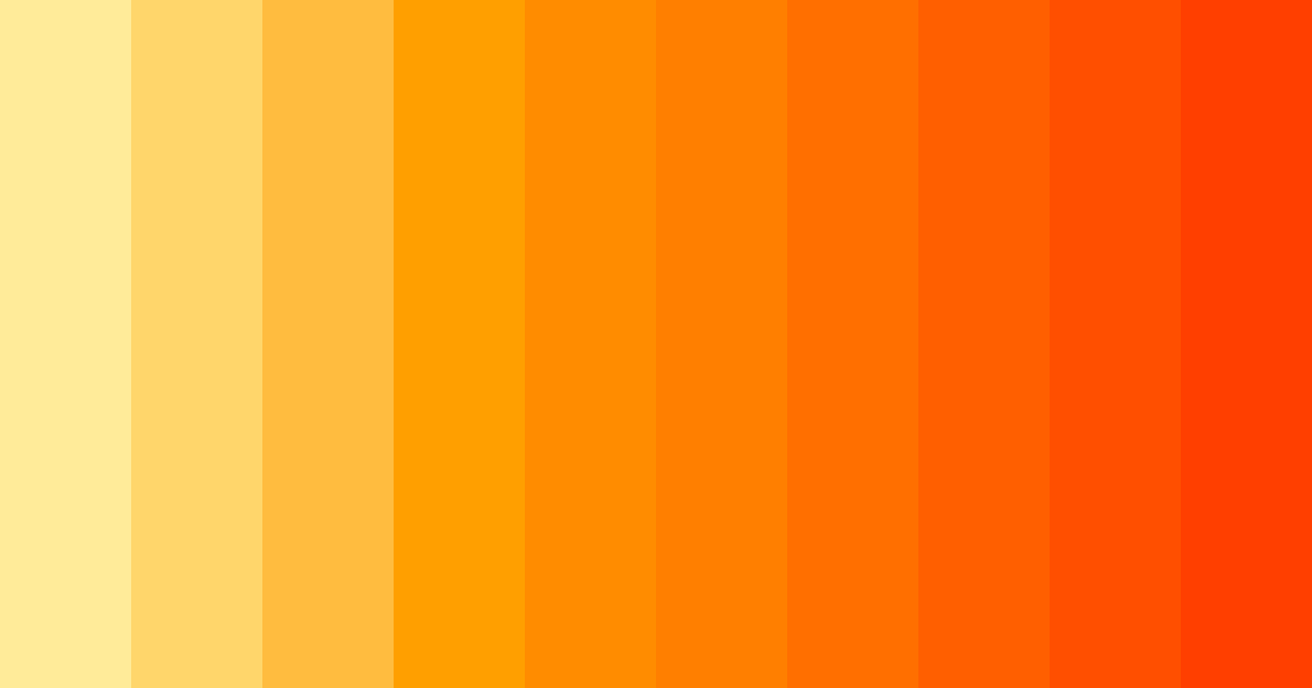 Download golden ember color palette PNG image (landscape)