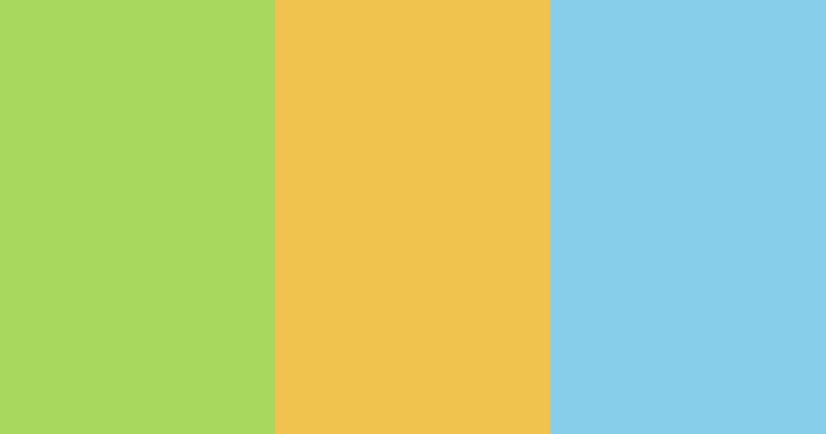 Download spring serenade color palette PNG image (landscape)