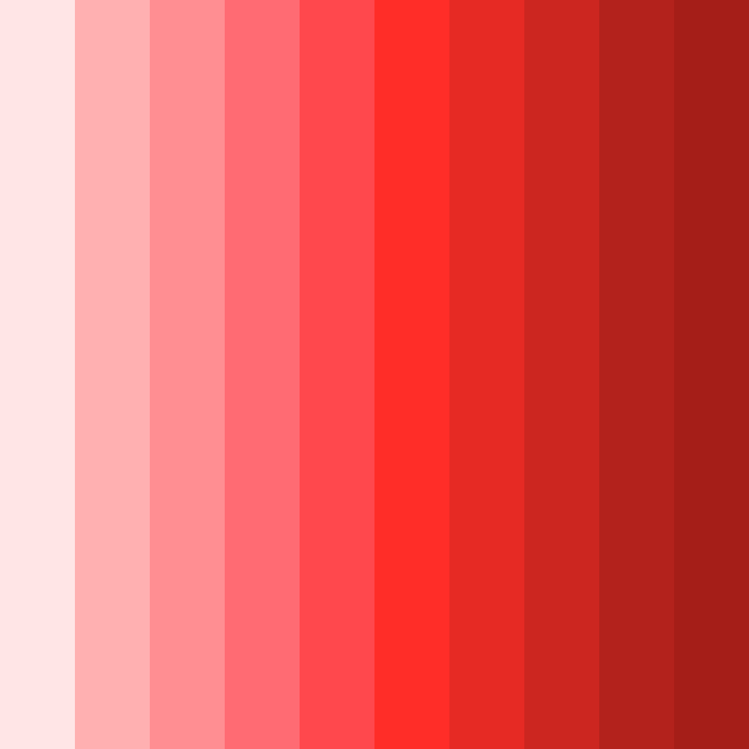 Download blushing sunset color palette PNG image (square)