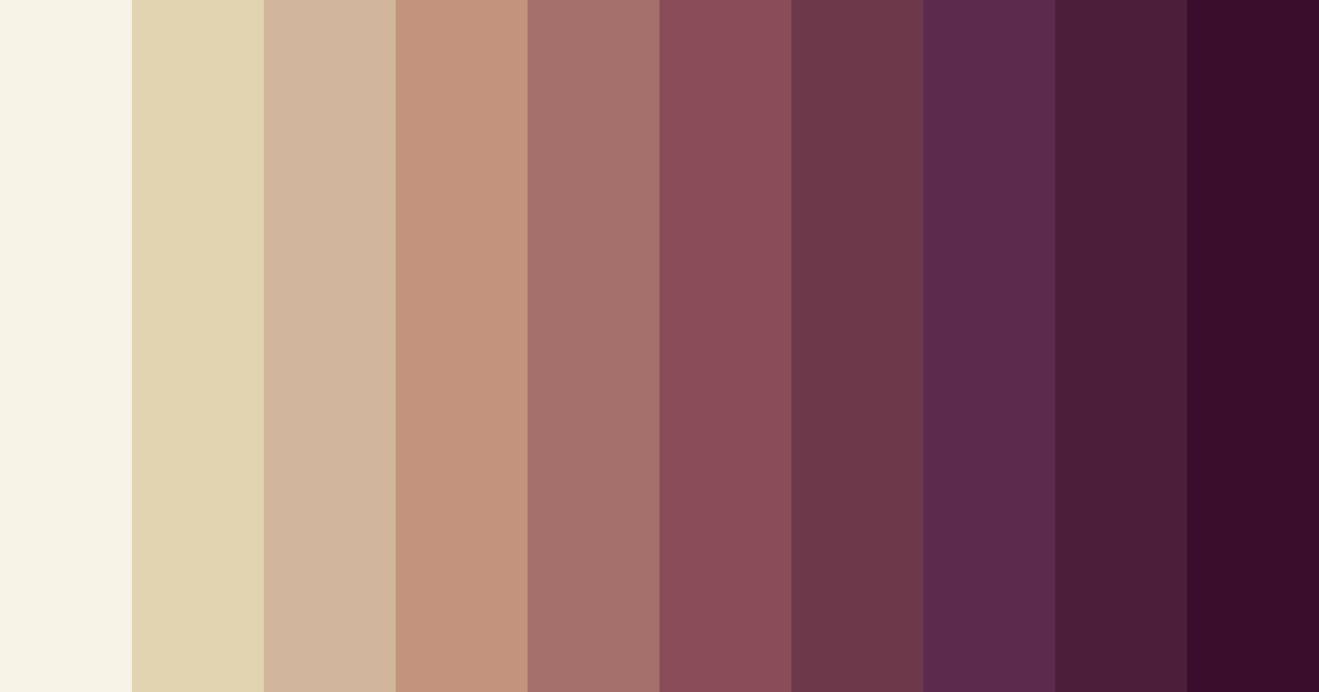 Download burgundy sunset color palette PNG image (landscape)
