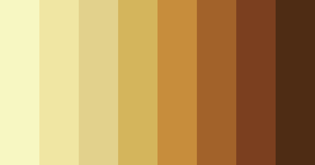 Download autumn harvest color palette PNG image (landscape)