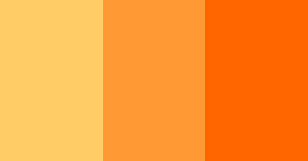 Download warm orange color palette PNG image (landscape)