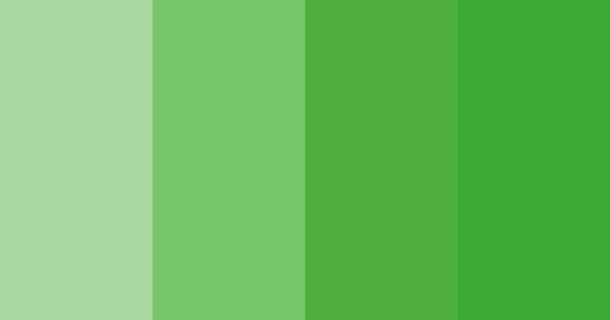 Download emerald embrace color palette PNG image (landscape)
