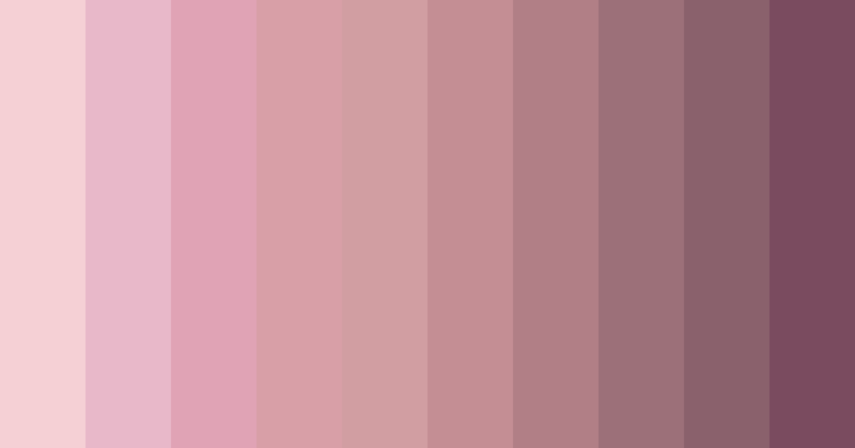 Download blushing petals color palette PNG image (landscape)