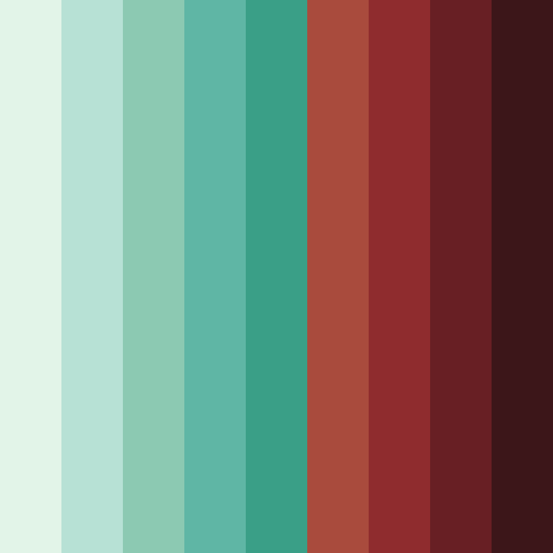Download verdant merlot color palette PNG image (square)