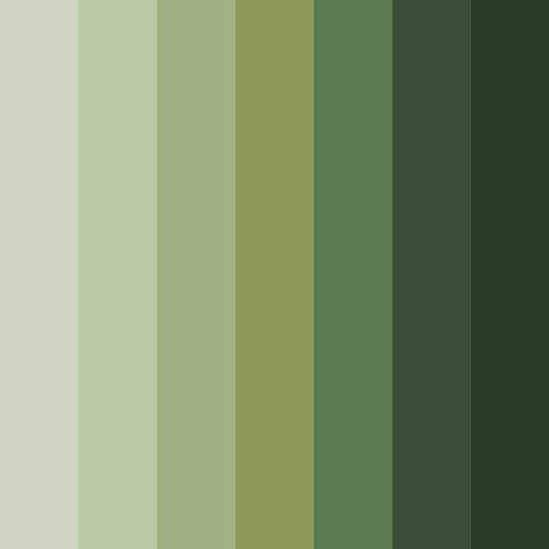 Download mossy mist color palette PNG image (square)