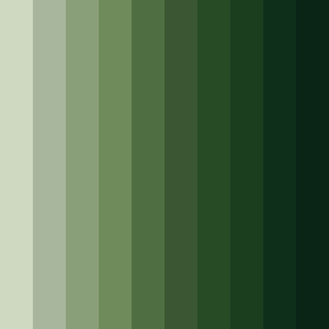 Download shades of gray green color palette PNG image (square)