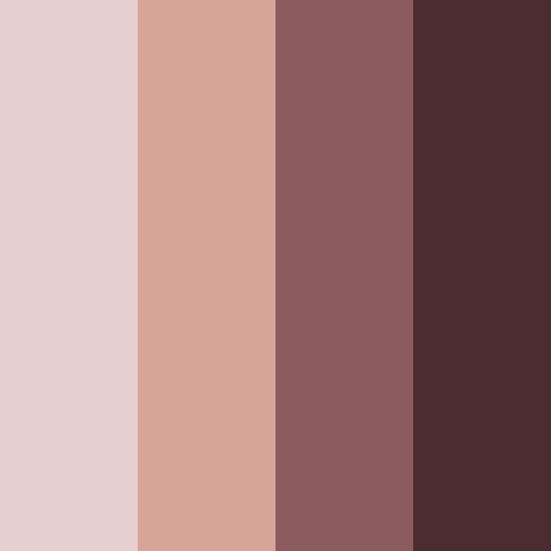 Download burgundy and beige elegance color palette PNG image (square)