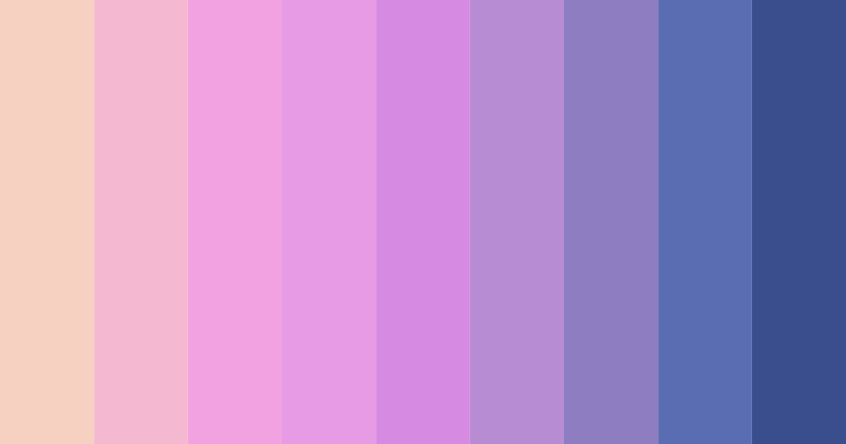 Download pastel purple color palette PNG image (landscape)