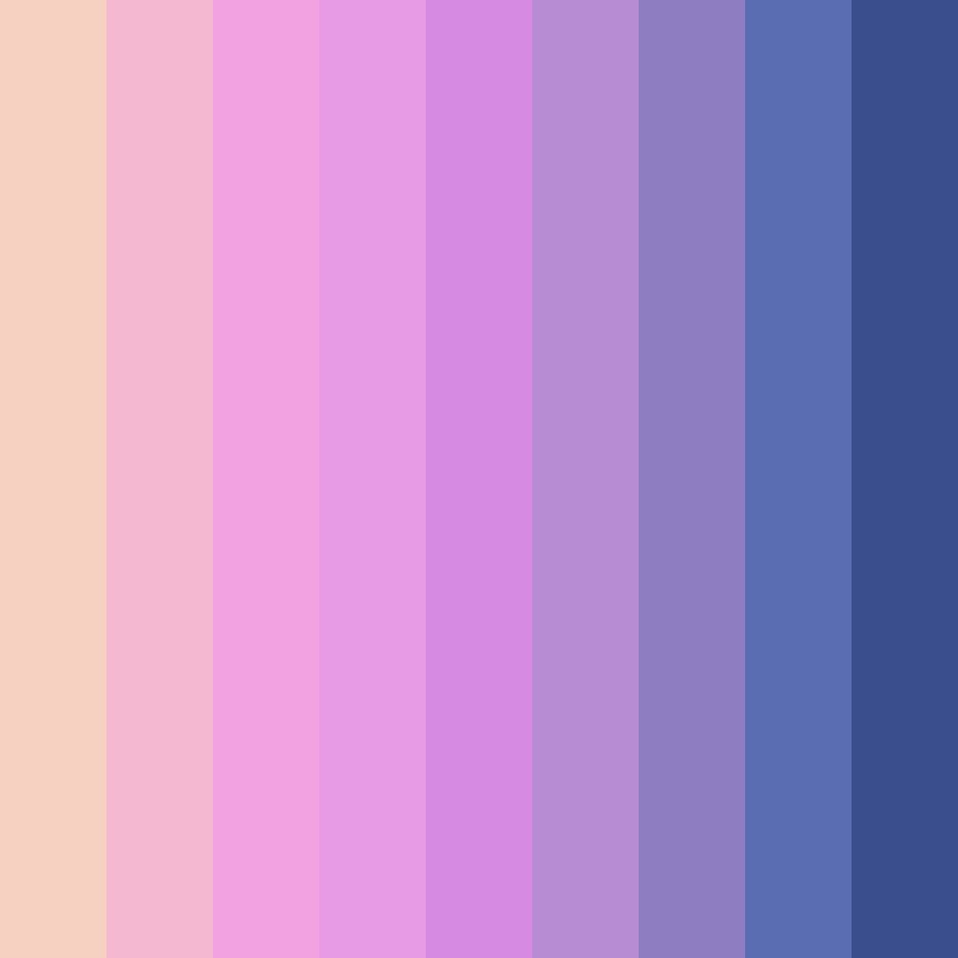 Download pastel purple color palette PNG image (square)