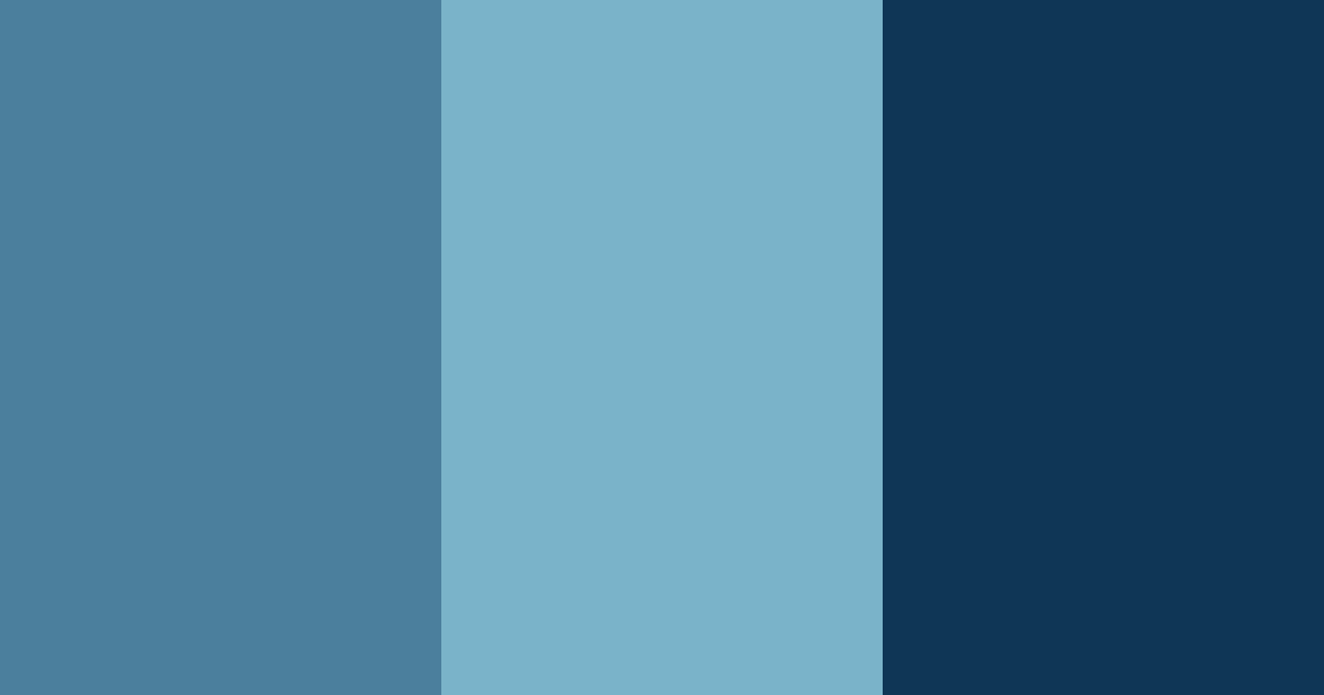 Download deep blue color palette PNG image (landscape)
