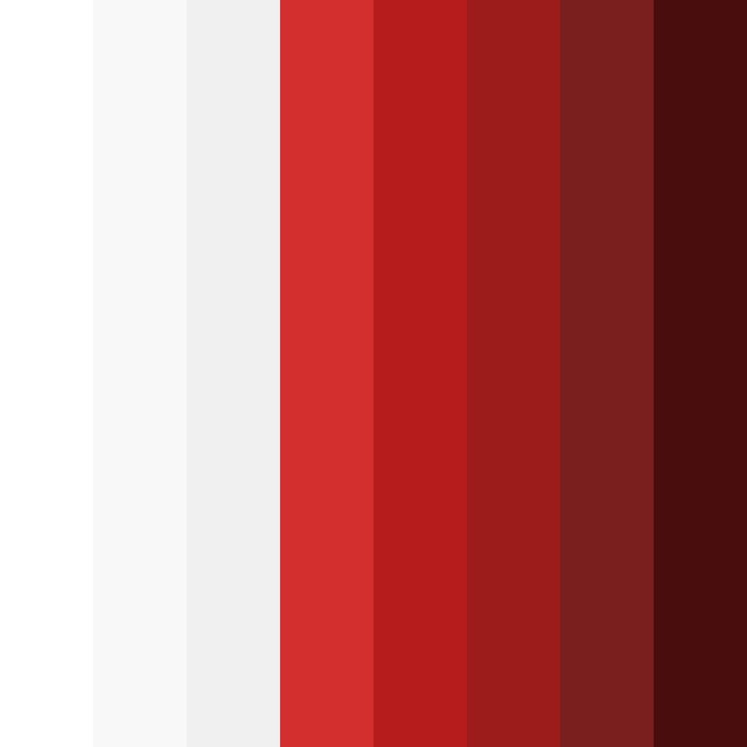 Download crimson monochrome color palette PNG image (square)