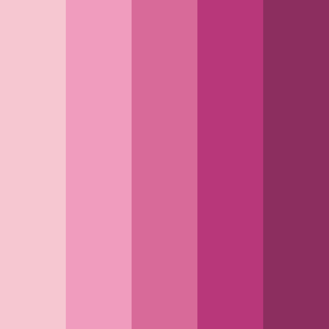Download blushing affection color palette PNG image (square)