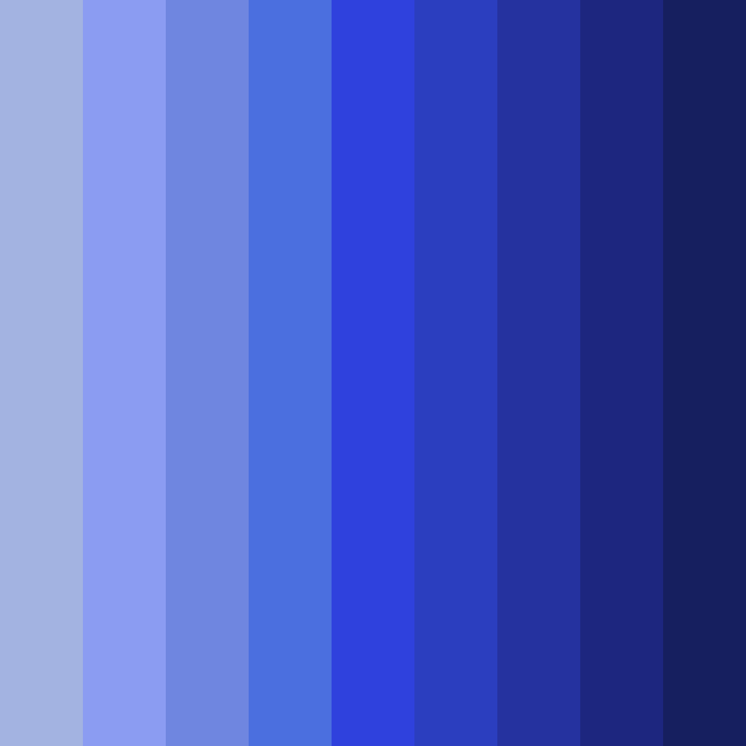 Download deep ocean dreams color palette PNG image (square)