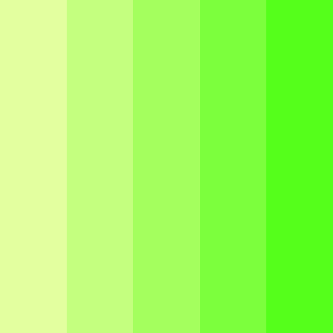 Download lime zest symphony color palette PNG image (square)