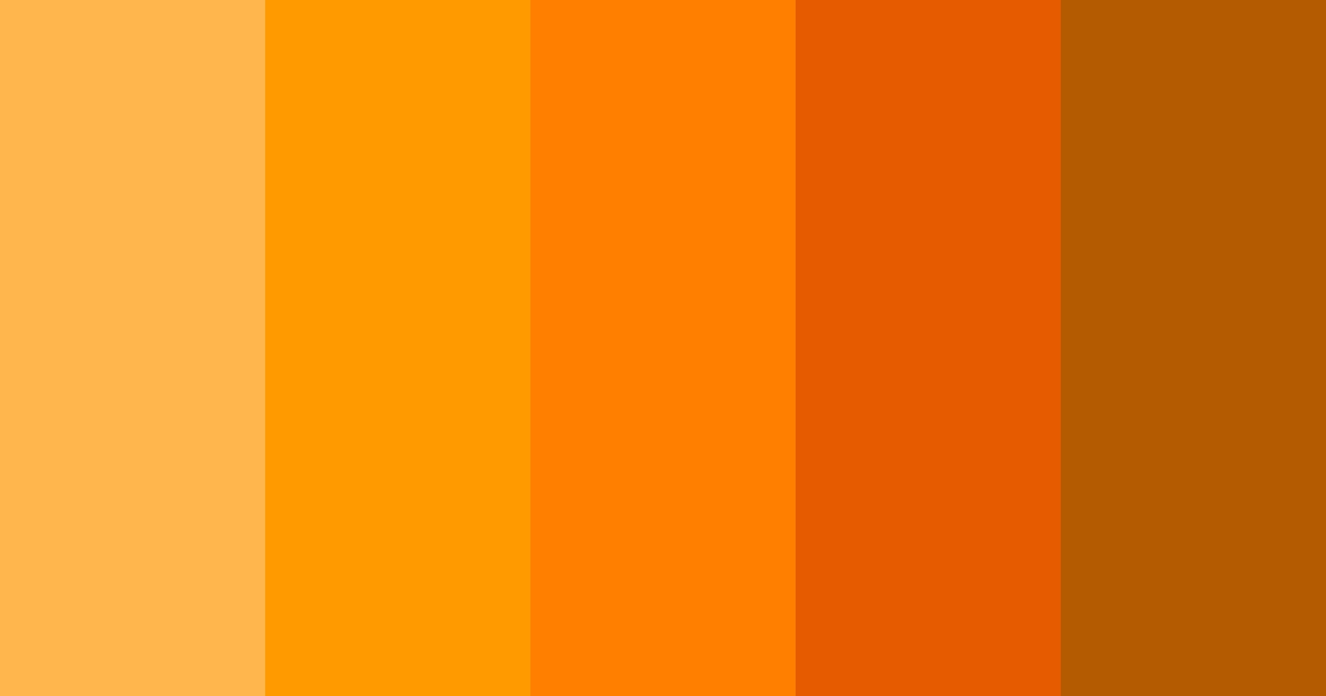 Download citrus sunrise color palette PNG image (landscape)